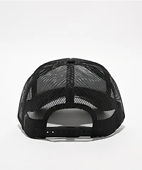 $AD BOYZ by Junior H Rose Black Trucker Hat
