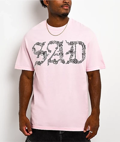 $AD BOYZ by Junior H Rose Shadow Pink T-Shirt