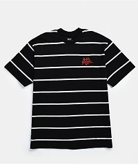 $AD BOYZ by Junior H Stripe Black T-Shirt