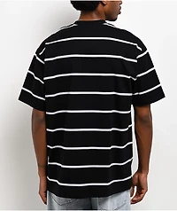 $AD BOYZ by Junior H Stripe Black T-Shirt