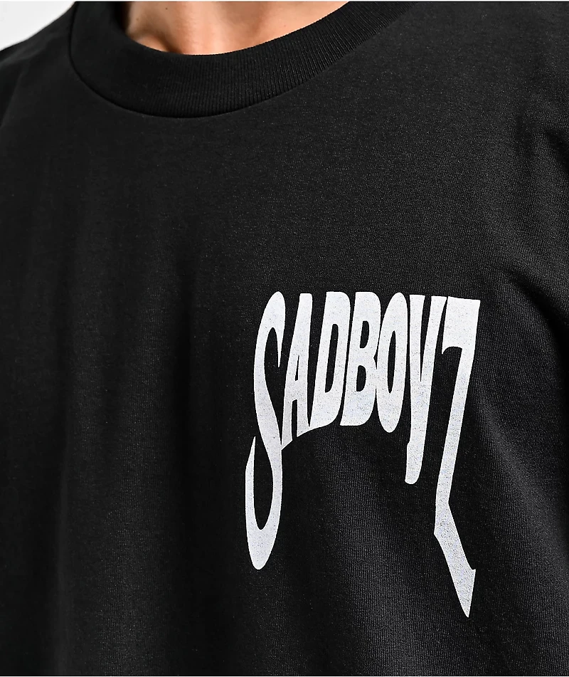 $AD BOYZ by Junior H Tagged Black T-Shirt