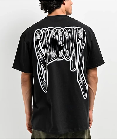 $AD BOYZ by Junior H Tagged Black T-Shirt