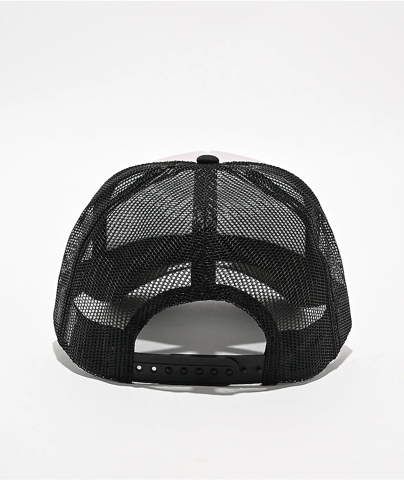 $AD BOYZ by Junior H Two Tone Grey & Black Trucker Hat