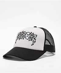 $AD BOYZ by Junior H Two Tone Grey & Black Trucker Hat