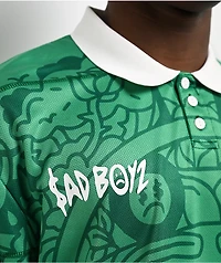 $AD BOYZ by Junior H V2 Green Short Sleeve Soccer Jersey