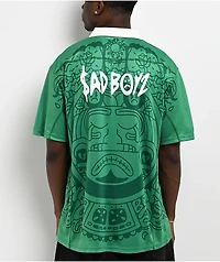 $AD BOYZ by Junior H V2 Green Soccer Jersey