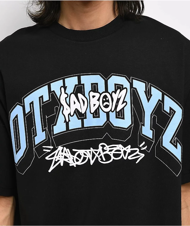 SAD BOYZ $AD BOYZ by Junior H x OTXBOYZ Black T-Shirt at Hamilton
