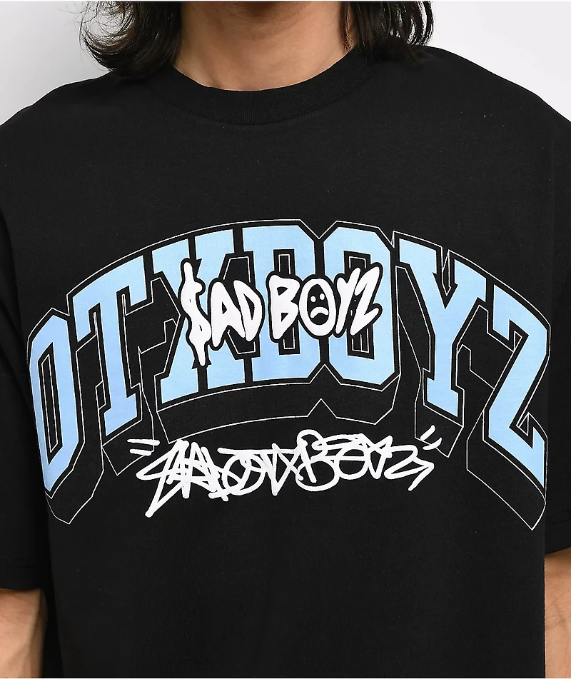 $AD BOYZ by Junior H x OTXBOYZ Black T-Shirt