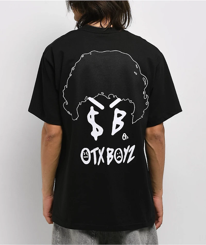 $AD BOYZ by Junior H x OTXBOYZ Black T-Shirt