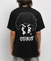 $AD BOYZ by Junior H x OTXBOYZ Black T-Shirt