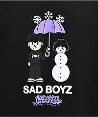 $AD BOYZ by Junior H x OTXBOYZ Snowman Black T-Shirt