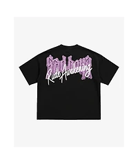 $AD BOYZ by Junior H x RUDE AWAKENINGS Jesus Saves Black T-Shirt