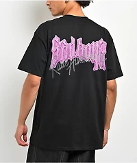 $AD BOYZ by Junior H x RUDE AWAKENINGS Jesus Saves Black T-Shirt