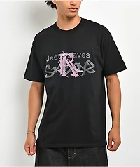 $AD BOYZ by Junior H x RUDE AWAKENINGS Jesus Saves Black T-Shirt