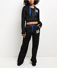 $AD GIRLZ By Junior H Airbrush Black Sweatpants