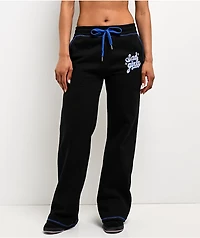 $AD GIRLZ By Junior H Airbrush Black Sweatpants
