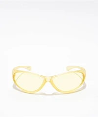 A.LAB Bassface Yellow Speeder Sunglasses