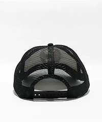 A.LAB Raine Black & White Trucker Hat