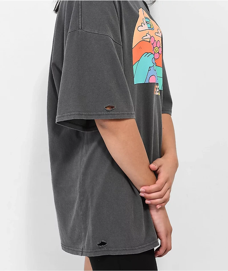 Desert Dreamer x Dreyfus Feel Good Grey Boyfriend Shirt