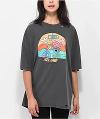 Desert Dreamer x Dreyfus Feel Good Grey Boyfriend Shirt
