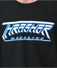 Thrasher Future Logo Black T-Shirt