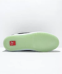 eS EOS Black, White & Turquoise Skate Shoes