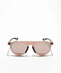 100% Legere Coil Matte Black & HiPER Silver Mirror Sunglasses