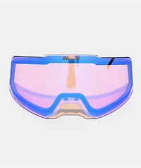 100% Snowcraft S Zoi Ink & HiPER Mirror Purple Snowboard Goggles