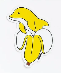 180TIDE Banana The Dolphin Sticker