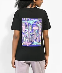 180TIDE Ocean City Black T-Shirt