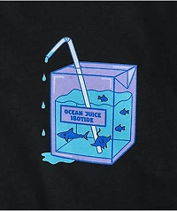 180TIDE Ocean Juice Box Black T-Shirt