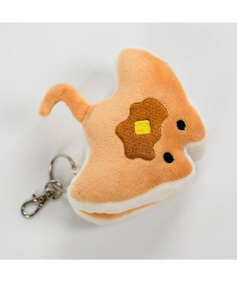 180TIDE Stacks The Manta Ray Pancakes Plush Keychain