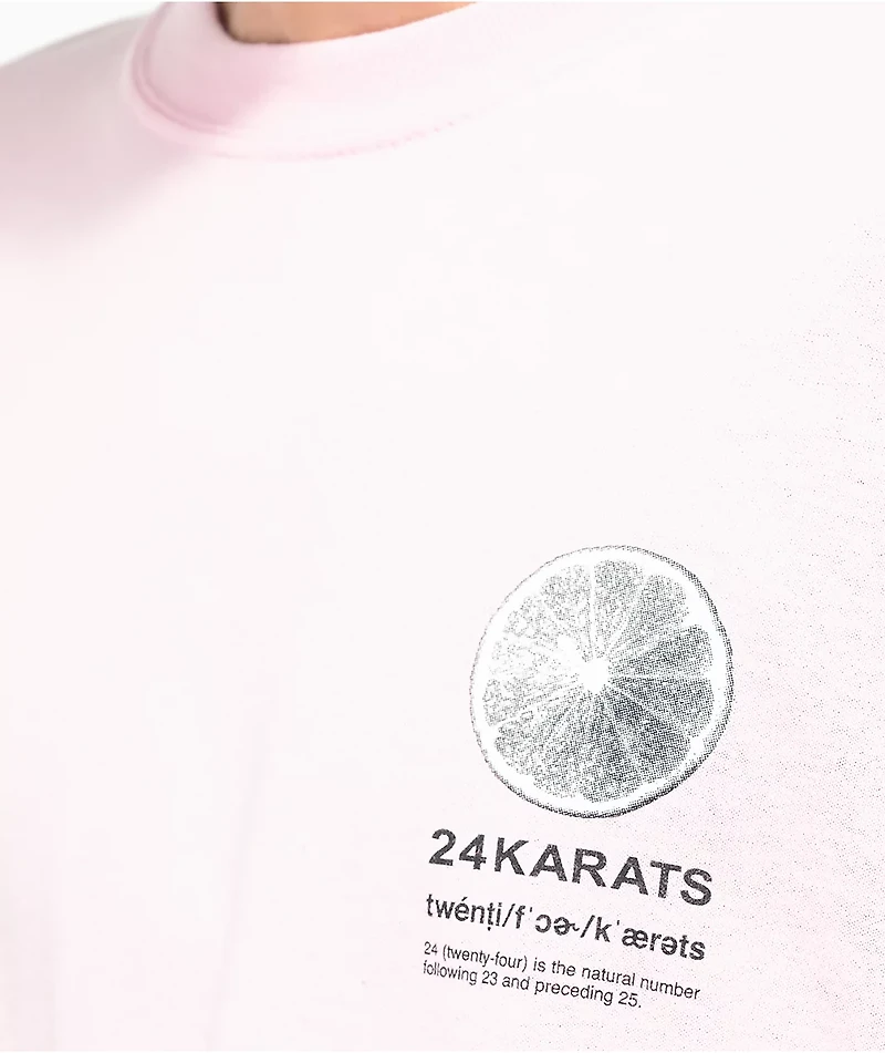 24Karats Paradise Pink Long Sleeve T-Shirt