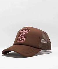 26 Red Est. 1990 Brown Trucker Hat