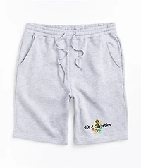 40s & Shorties Angel Grey Sweat Shorts