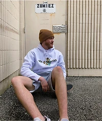40s & Shorties Angel Logo White Hoodie