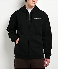 40s & Shorties Born Sinner Black Zip Hoodie