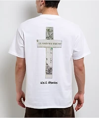 40s & Shorties Cash Is King White T-Shirt