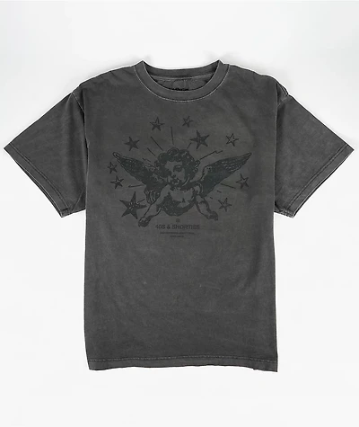 40s & Shorties Cherub Rock Grey Wash T-Shirt