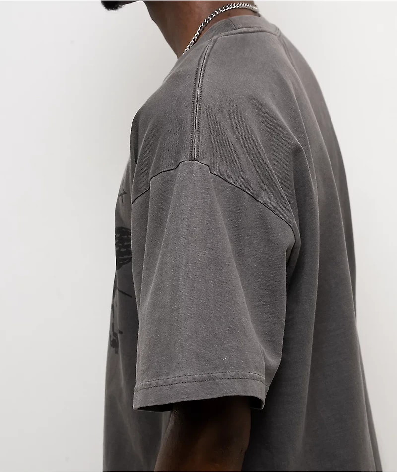 40s & Shorties Cherub Rock Grey Wash T-Shirt