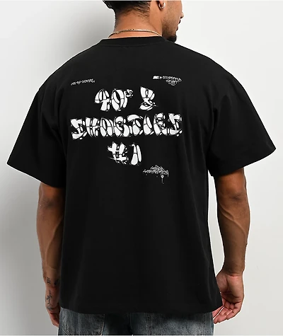 40s & Shorties Cold Game Black T-Shirt