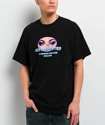 40s & Shorties Eyes Without A Face Black T-Shirt