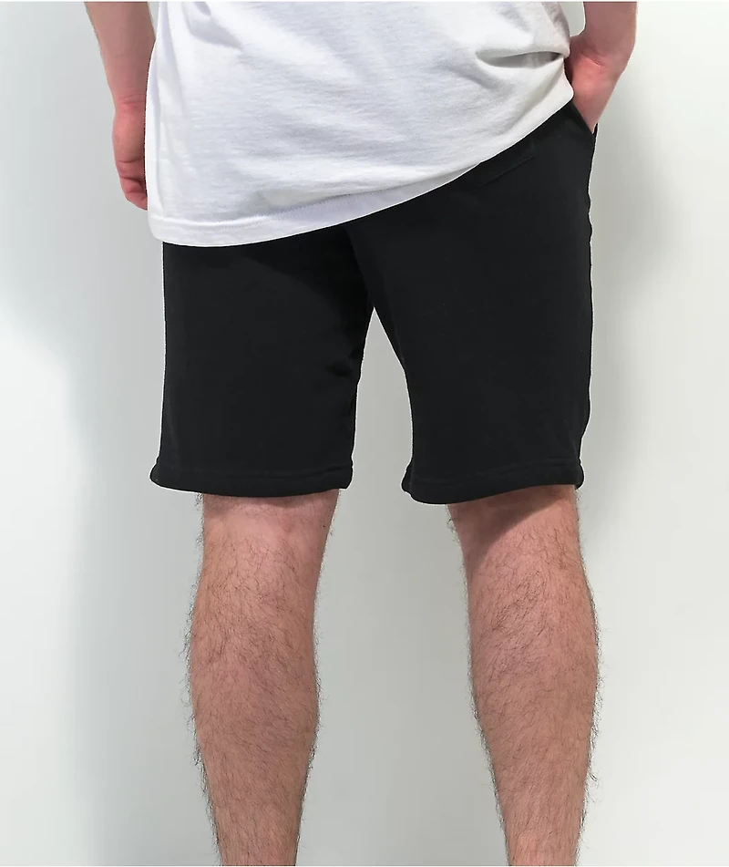 40s & Shorties General Logo Black White Sweat Shorts
