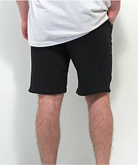 40s & Shorties General Logo Black White Sweat Shorts