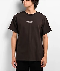 40s & Shorties General Logo Brown T-Shirt