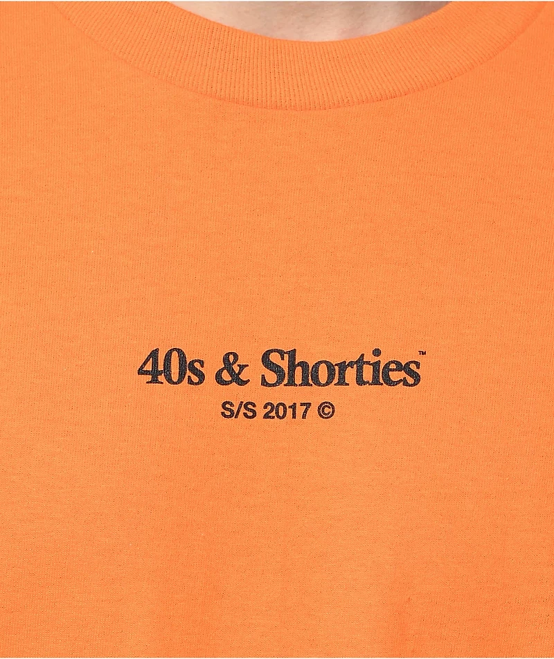 40s & Shorties General Logo Orange T-Shirt