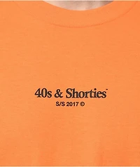 40s & Shorties General Logo Orange T-Shirt