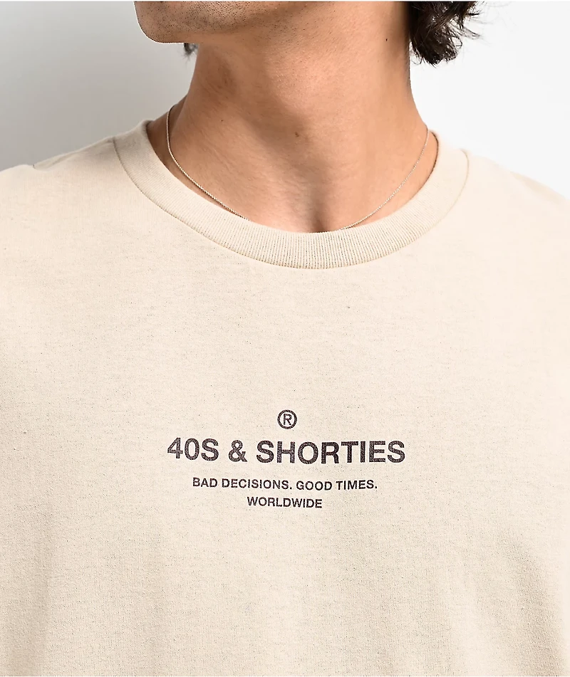 40s & Shorties General Logo Sand T-Shirt