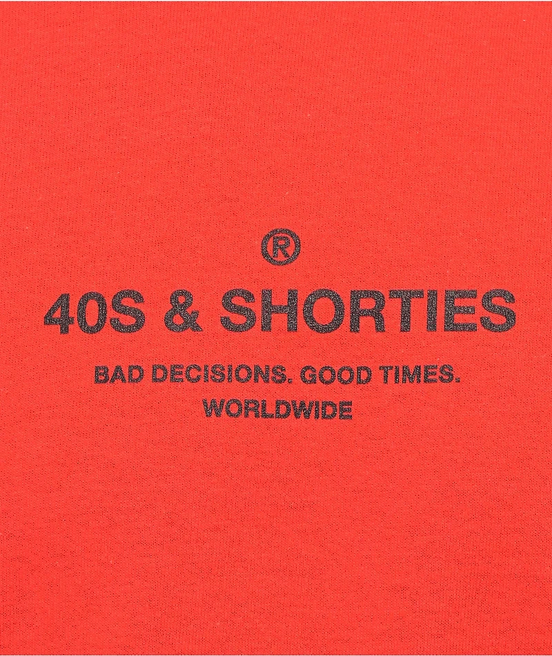 40s & Shorties General Red T-Shirt