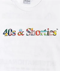 40s & Shorties Internationale White T-Shirt